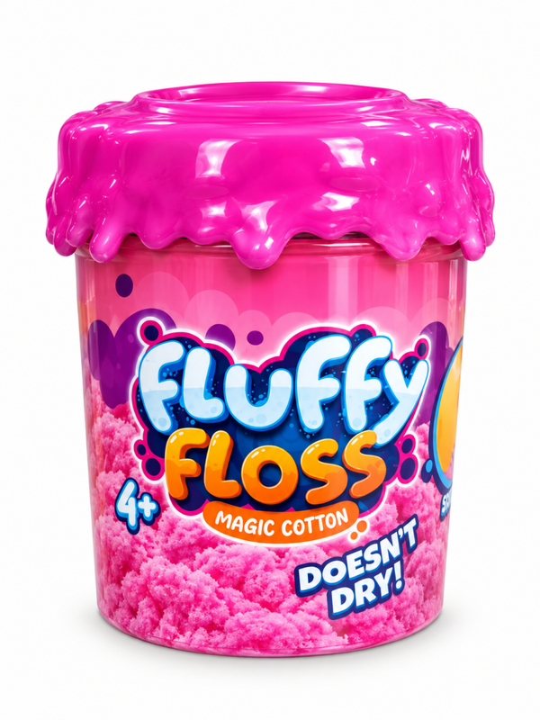 Fluffy flos - Roze
