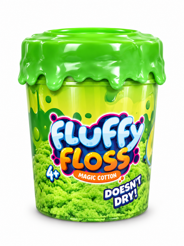 Fluffy flos - Groen