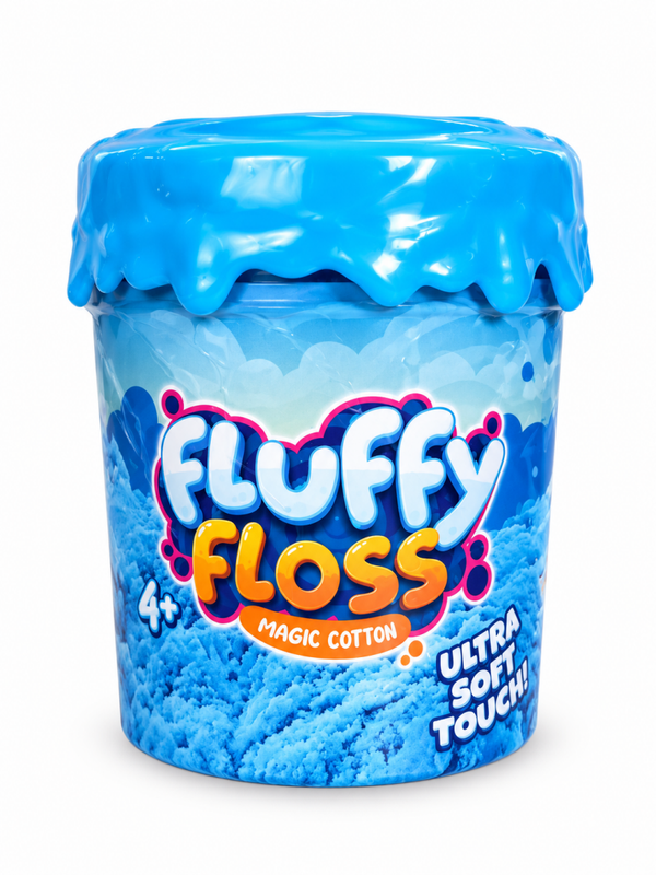 Fluffy flos - Blauw