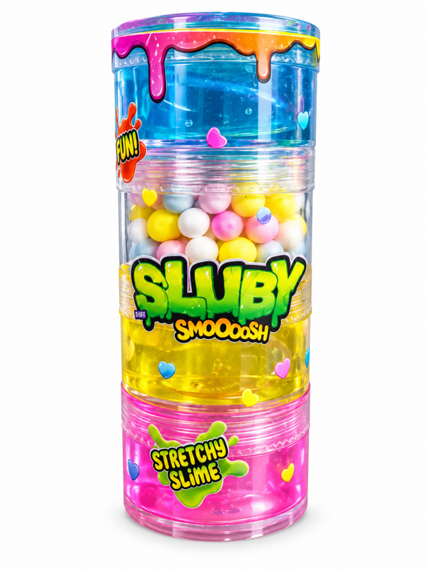 Sluby - Strechty slime blauw