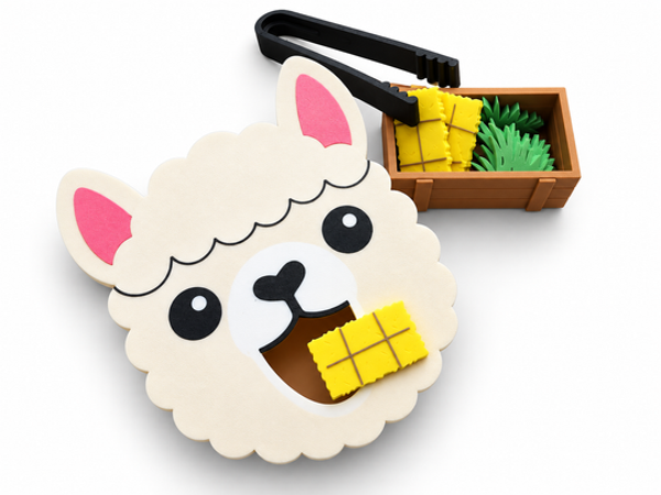 Hongerige alpaca