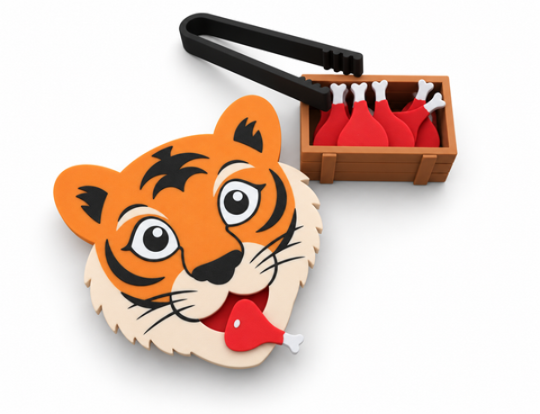 Hongerige tijger