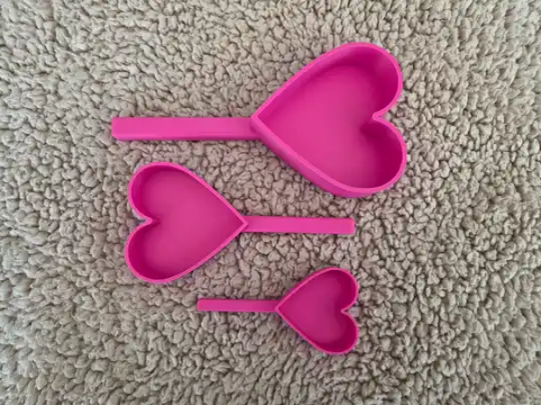 Hart schepjes set