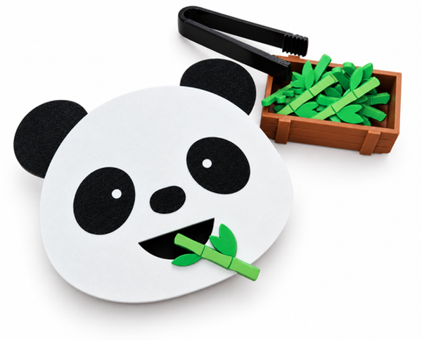 Hongerige panda