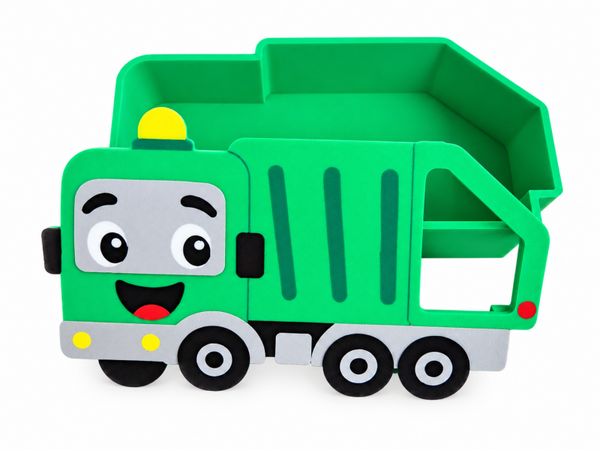 Recycling vuilniswagen