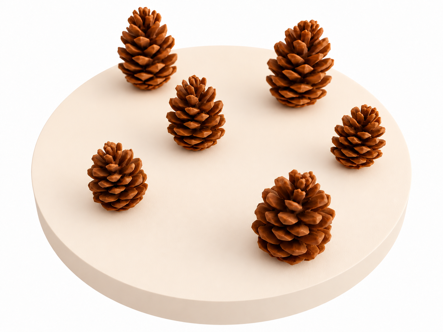 Loose parts - 3D dennenappels