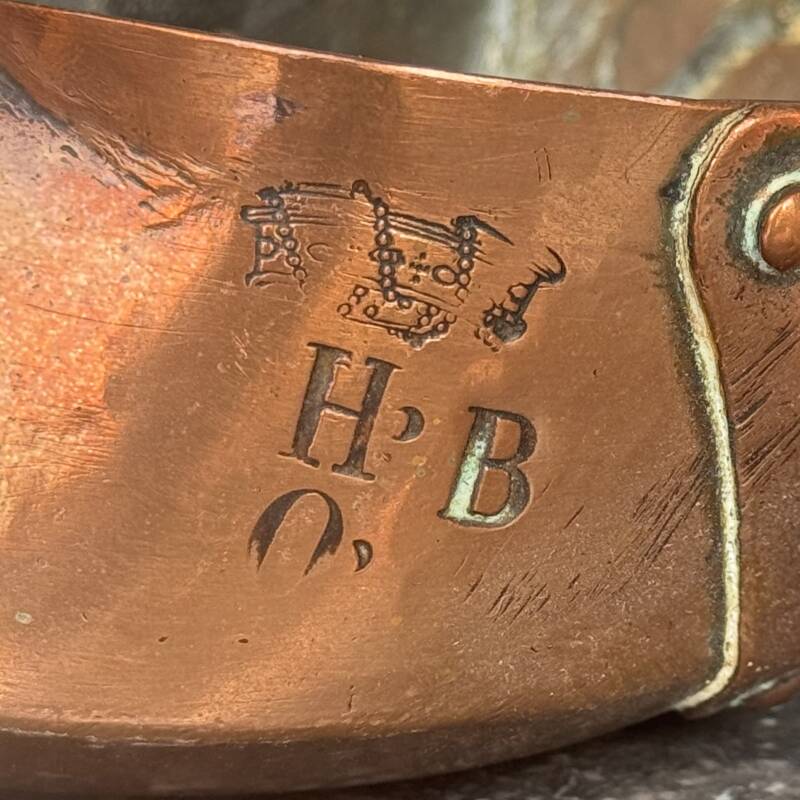 Château de Beauregard - Baron de Hirsch, c. 1880 - Crown stamp H.O.B.
