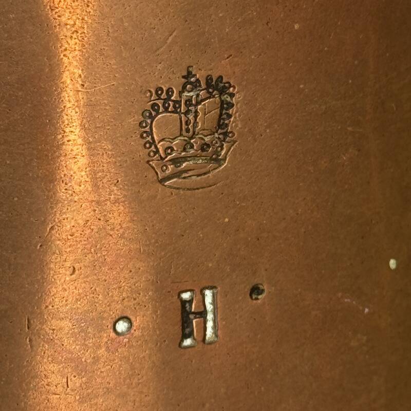 Château de Beauregard - Baron de Hirsch, c. 1880 - Crown stamp 