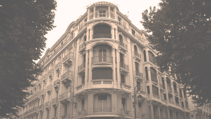 Present day Residence Le Parc Vichy - former Hotel du Parc - 21-23 rue du Parc - 101 private apartments