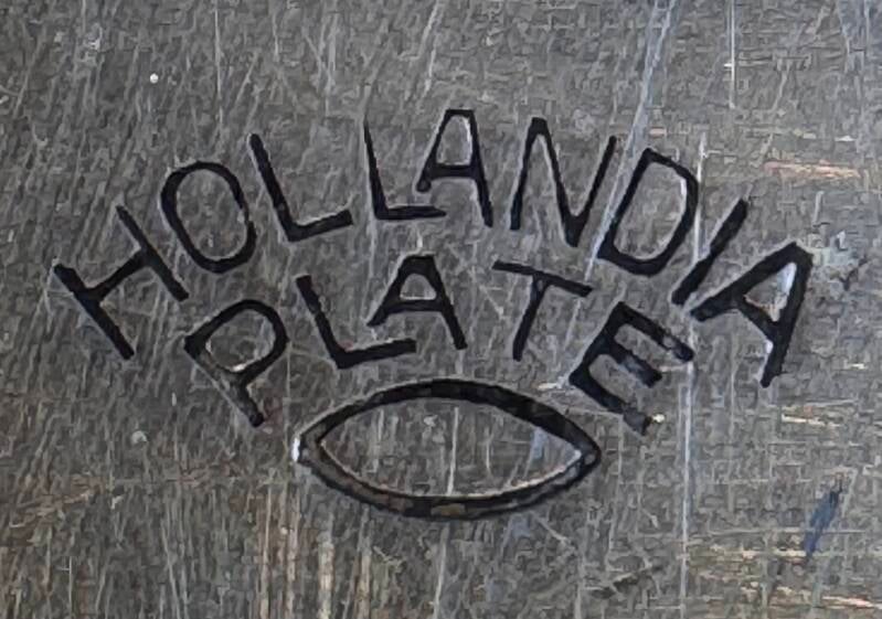 'Hollandia Plate Hotel silverware -  city of Hilversum - Netherlands