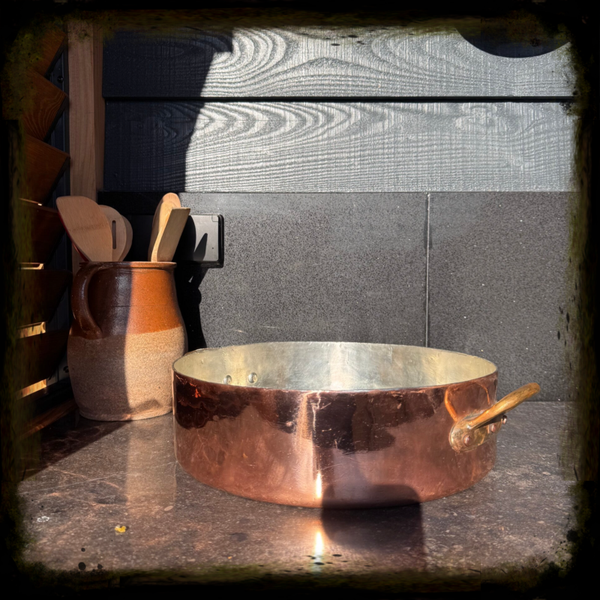 French Copper Rondeau 2.7mm Professionally Retinned – 34.5 cm / 13.6inch