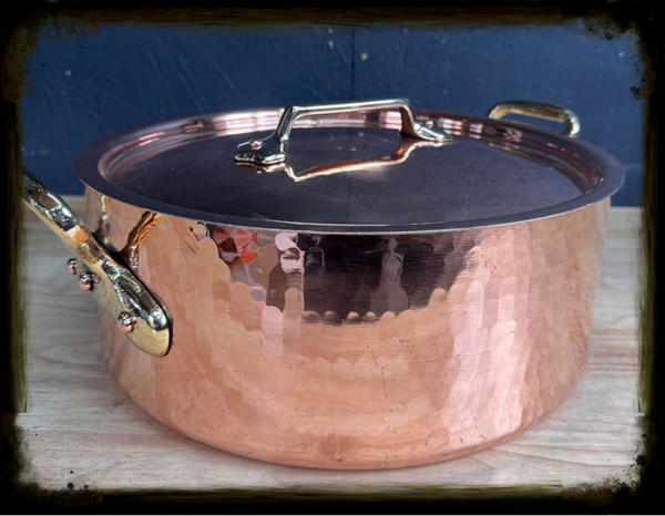 Rondeau 32cm 3.4 mm hammered made in France