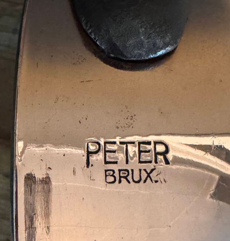 Peter Brux Vertical stamped