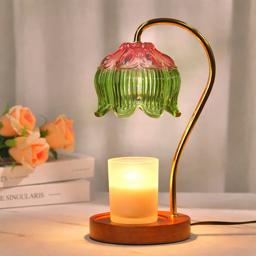 Lotus Flower Candle Warmer Lamp