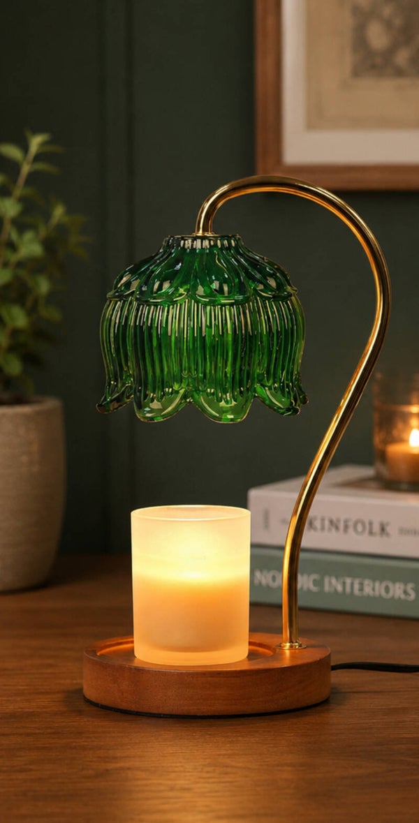 Lotus candle warmer lamps