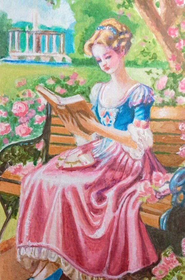Lecture au jardin