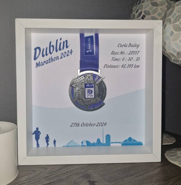 Marathon Medal Display Frame