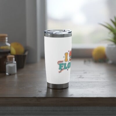 Tumbler — Retro “I Love Florida” 590ml - Insulated Travel Cup
