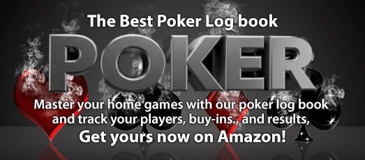 Master your home gameswith our poker log book and track your players,  buy-ins., and results, Get yours now! 