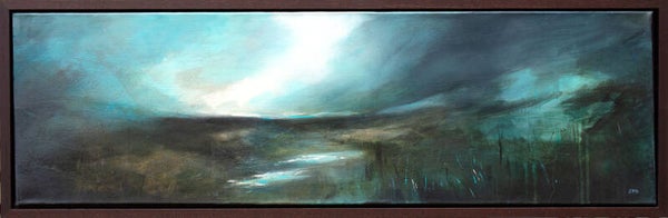 "Lochs in the Evening Light"