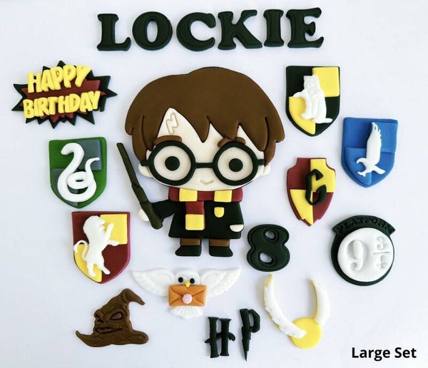 Harry Potter Cake Toppers Edible Fondant