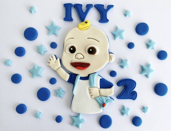 Cocomelon Cake Toppers Edible Fondant