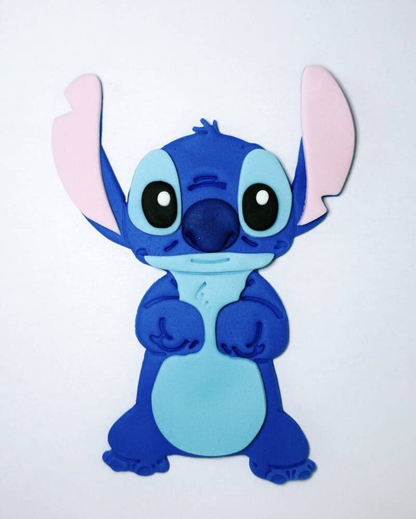 Stitch Cake Toppers Edible Fondant NEW