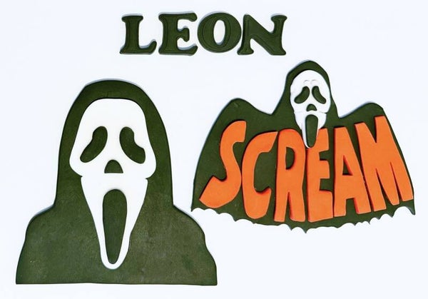 Scream Ghostface Cake Toppers Edible Fondant