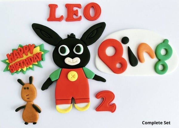 Bing Cake Toppers Edible Fondant