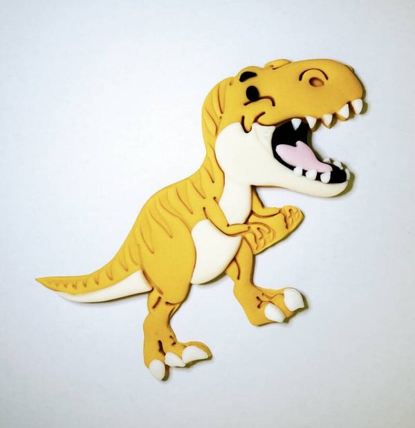 Dinosaur Cake Toppers Edible Fondant