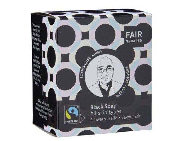 Fair Squared - Zeepblok  Black Soap 2 st.- 160gr.