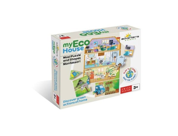 Puzzel - My Eco House- 3+ Jaar