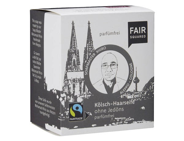 Fair Squared - Shampoo Bar - Bier - Gladde kop