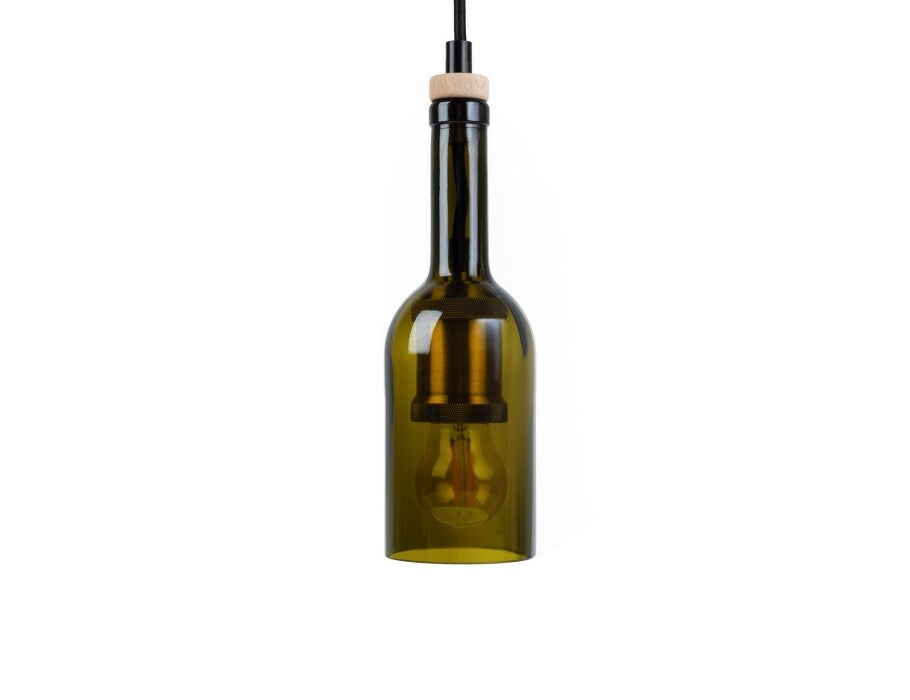 Rebottled - Hanglamp - Olive (incl. Philips LED lamp)