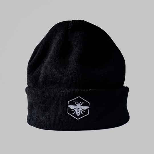 Sugarrebel  Beanie – Grijs en Zwart