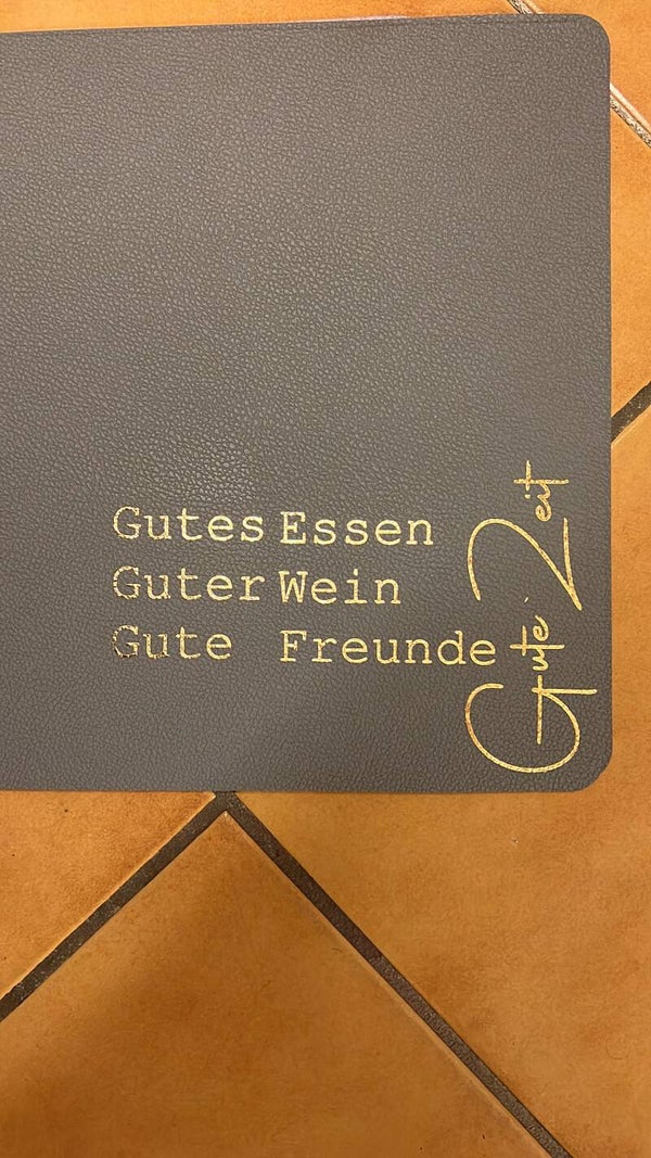 Platzset Kunstleder
