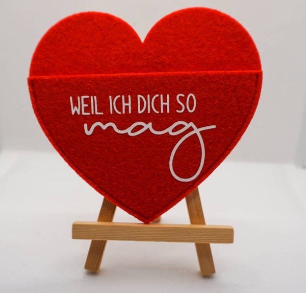 Geldgeschenk Herz