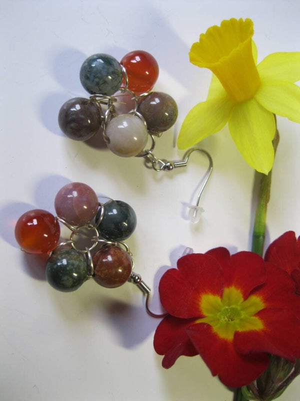 Éveillez vos sens avec nos Boucles d'Oreilles Chakras ! - E1040