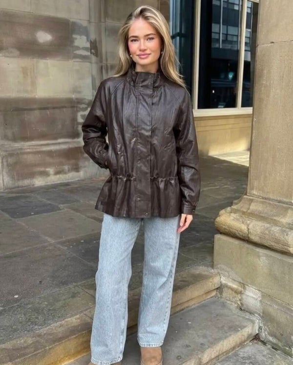 Laura leren jacket