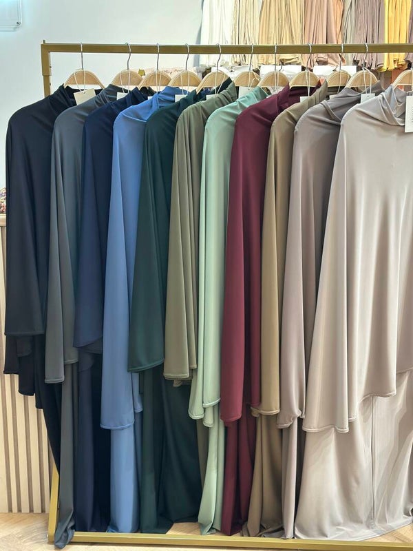 Premium Jersey khimaar set