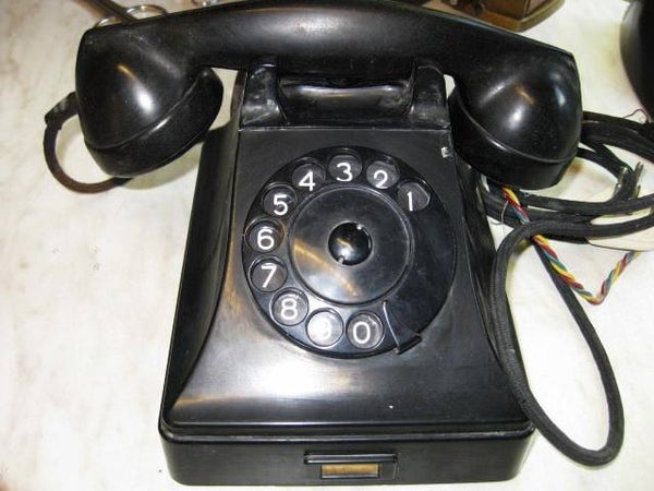 Bakkelieten Telefoon van de PTT.