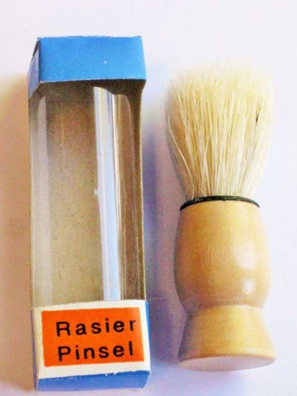 Kleine Varkensharen scheerkwast met beuken handgreep-No.21