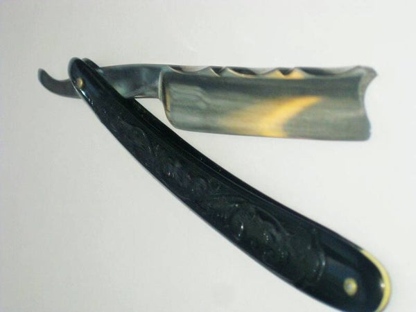 Antiek gebruikt H.Boker&Co 5/8 Fancy scheermes-no.118