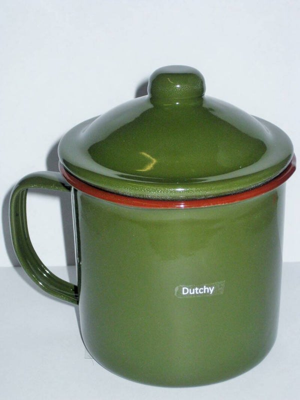Scheerkom  Dutchi Klassiek groen met deksel- No.1122
