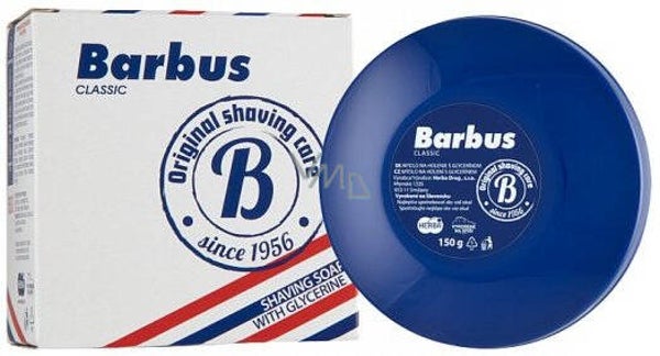 Barbus Scheerzeep met Glycerine 150 gram pot-voor de kwast.