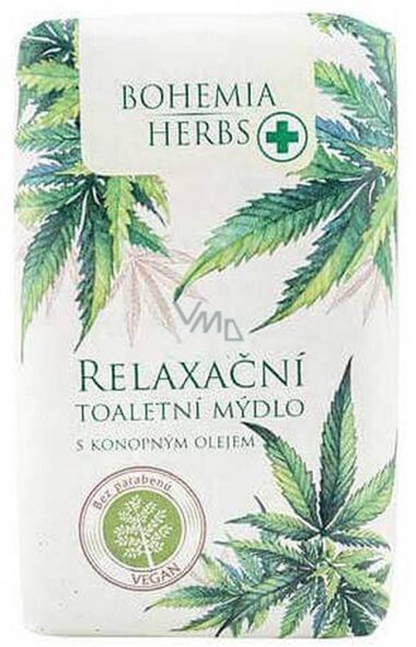 Bohemia Cannabis Hemp Oil relaxing toiletzeep-100 gram-Vega