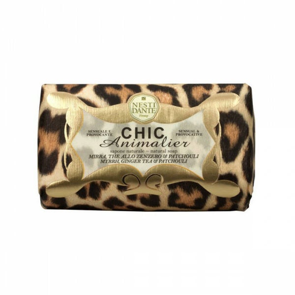 Nesti Dante Vega Chic Animalier Myrrh Ginger Tea&Patchouli  zeep 250 gram