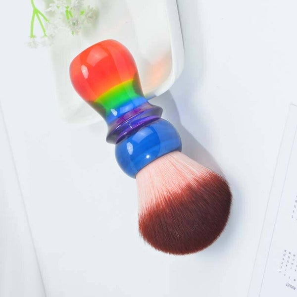 Yaqi Rainbow 26 mm Red Tip synthetische scheerkwast-No.1