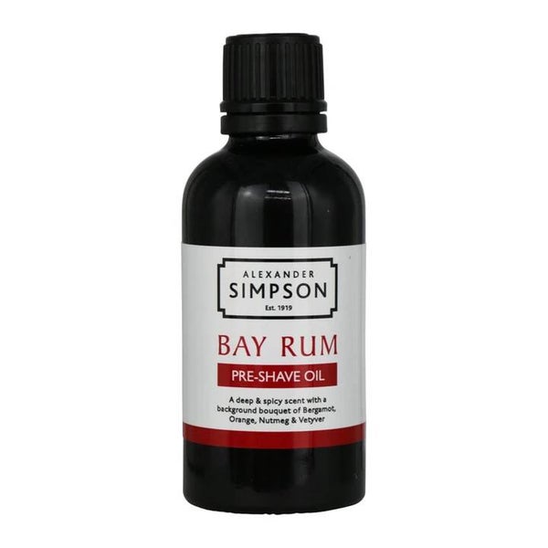 Alexander Simpson Est.1919 Bay Rum Pre-Shave Oil-50ml