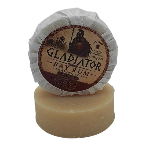 Amish Gladiator Bay Rum scheerzeep vulling-85 gram